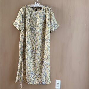 Women’s Floral Silk Dress
